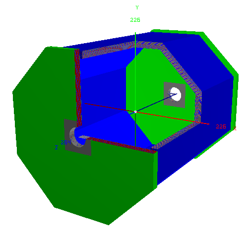 3D model of the ECal