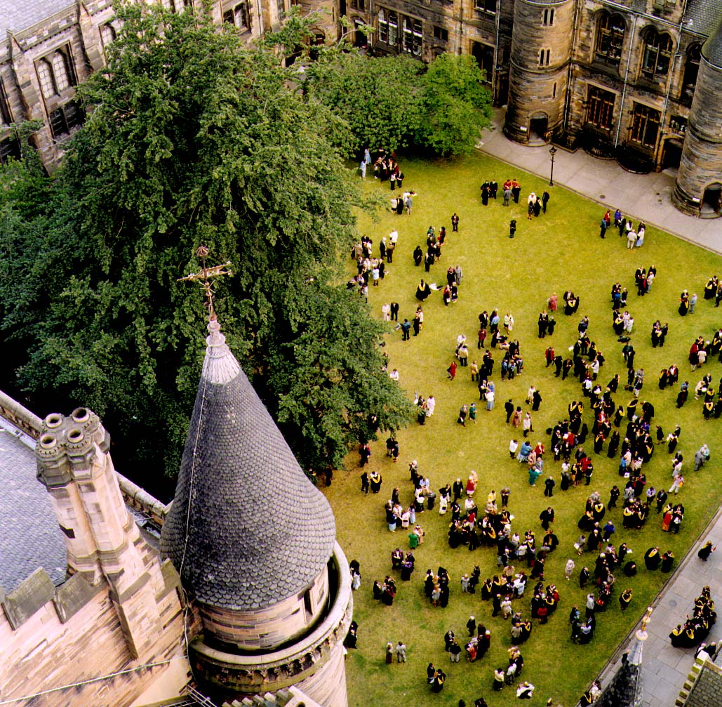 A graduation at Glasgow
