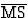 $\overline{\mbox{MS}}$