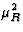 $\mu_R^2$