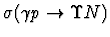 $\sigma (\gamma p \rightarrow \Upsilon N)$