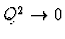 $Q^2\rightarrow 0$