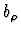 $b_\rho $